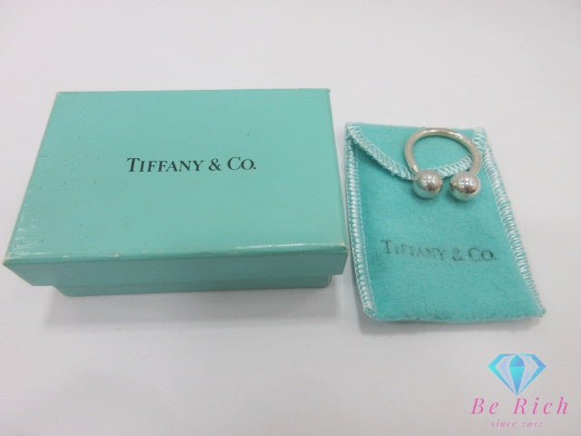 ティファニー TIFFANY & Co. キーリング キーホルダー チャーム SV 925 シルバー ロゴ バッグ アクセサリー 小物 【中古】【送料無料】 ba3591