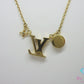 ルイ ヴィトン LOUIS VUITTON LV アイコニック ハート ネックレス ペンダント M01424 ゴールド ジュエリー アクセサリー 小物  【中古】【送料無料】 ba3637