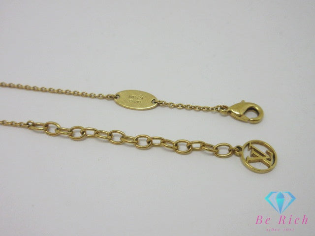 ルイ ヴィトン LOUIS VUITTON LV アイコニック ハート ネックレス ペンダント M01424 ゴールド ジュエリー アクセサリー 小物  【中古】【送料無料】 ba3637