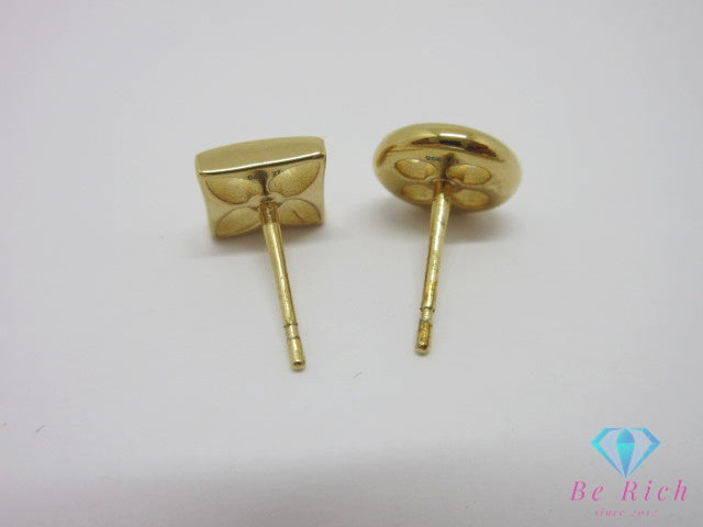 ルイ ヴィトン LOUIS VUITTON ブックレドレイユ・クレイジー イン ロック ピアス M00395 ゴールド メッキ ロゴ ジュエリー アクセサリー  【中古】【送料無料】 ba3642