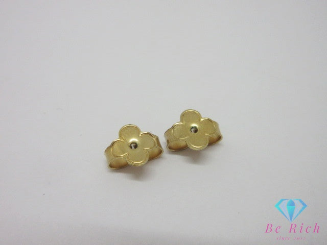 ルイ ヴィトン LOUIS VUITTON ブックレドレイユ・クレイジー イン ロック ピアス M00395 ゴールド メッキ ロゴ ジュエリー アクセサリー  【中古】【送料無料】 ba3642