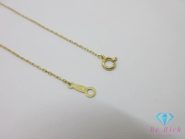 ミキモト MIKIMOTO K18 YG パール 7 mm 珠 付 デザイン ネックレス ペンダント 750 18金 イエローゴールド 宝石 ジュエリー アクセサリー【中古】【送料無料】 ba3649