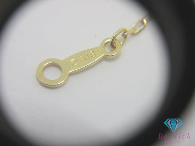 ミキモト MIKIMOTO K18 YG パール 7 mm 珠 付 デザイン ネックレス ペンダント 750 18金 イエローゴールド 宝石 ジュエリー アクセサリー【中古】【送料無料】 ba3649