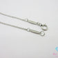 ティファニー TIFFANY ＆ Co. Pt950 プラチナ バイザヤード 1P ダイヤモンド ネックレス ペンダント エルサ ペレッティ 宝石 ジュエリー アクセサリー 【中古】【送料無料】 ba3684