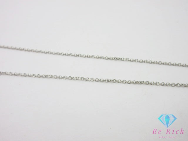ティファニー TIFFANY ＆ Co. Pt950 プラチナ バイザヤード 1P ダイヤモンド ネックレス ペンダント エルサ ペレッティ 宝石 ジュエリー アクセサリー 【中古】【送料無料】 ba3684