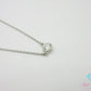 ティファニー TIFFANY ＆ Co. Pt950 プラチナ バイザヤード 1P ダイヤモンド ネックレス ペンダント エルサ ペレッティ 宝石 ジュエリー アクセサリー 【中古】【送料無料】 ba3684