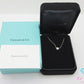 ティファニー TIFFANY ＆ Co. Pt950 プラチナ バイザヤード 1P ダイヤモンド ネックレス ペンダント エルサ ペレッティ 宝石 ジュエリー アクセサリー 【中古】【送料無料】 ba3684