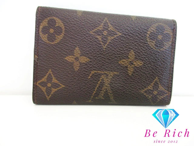 ルイ ヴィトン ミュルティクレ 6 M62630 モノグラム ブラウン 茶 PVC レザー キーケース LOUIS VUITTON 【中古】【送料無料】 bc1902