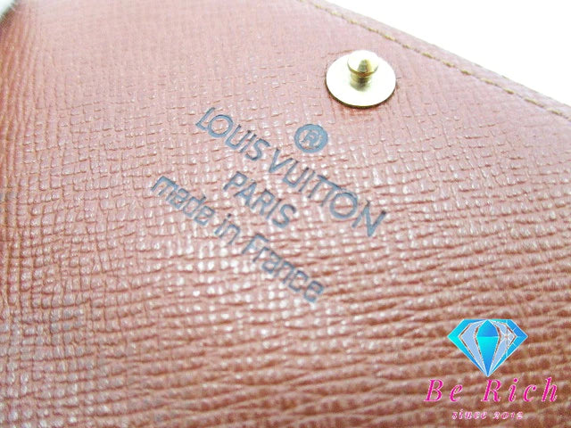 ルイ ヴィトン ミュルティクレ 6 M62630 モノグラム ブラウン 茶 PVC レザー キーケース LOUIS VUITTON 【中古】【送料無料】 bc1902