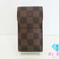 ルイ ヴィトン LOUIS VUITTON シガレット ケース ダミエ エテュイ シガレット N63024 エベヌ LV ロゴ たばこ 煙草 入れ 喫煙 小物  【中古】【送料無料】bc1903