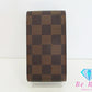 ルイ ヴィトン LOUIS VUITTON シガレット ケース ダミエ エテュイ シガレット N63024 エベヌ LV ロゴ たばこ 煙草 入れ 喫煙 小物  【中古】【送料無料】bc1903