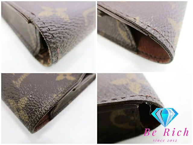 ルイ ヴィトン LOUIS VUITTON シガレット ケース モノグラム エテュイ シガレット M63024 LV ロゴ たばこ 煙草 入れ 小物 【中古】【送料無料】bc1923