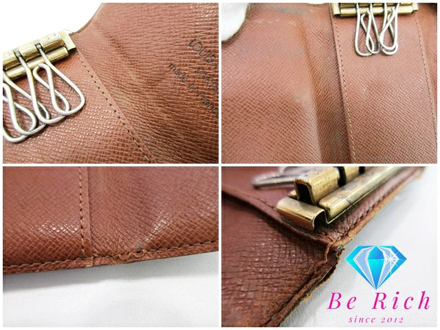 ルイ ヴィトン LOUIS VUITTON 4連 キーケース モノグラム ミュルティクレ 4 M69517 PVC レザー LV ロゴ キーホルダー アクセサリー 小物 【中古】【送料無料】 bc1931