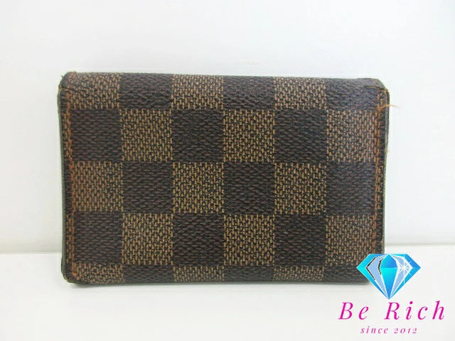 ルイ ヴィトン LOUIS VUITTON 6連 キーケース ダミエ ミュルティ クレ 6 N62630 エベヌ LV ロゴ キーホルダー アクセサリー 小物  【中古】【送料無料】 bc1961