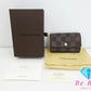 ルイ ヴィトン LOUIS VUITTON 6連 キーケース ダミエ ミュルティ クレ 6 N62630 エベヌ LV ロゴ キーホルダー アクセサリー 小物  【中古】【送料無料】 bc1961
