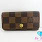 ルイ ヴィトン LOUIS VUITTON 4連 キーケース ダミエ ミュルティ クレ 4 N62631 エベヌ LV ロゴ キーホルダー アクセサリー 小物  【中古】【送料無料】 bc1971