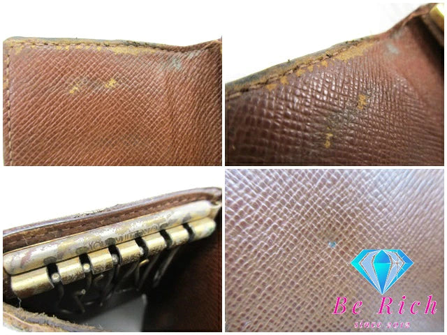 ルイ ヴィトン LOUIS VUITTON 6連 キーケース モノグラム ミュルティクレ 6 M62630 ブラウン 茶 LV ロゴ キーホルダー アクセサリー 小物 【中古】【送料無料】 bc1982