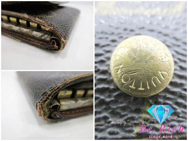 ルイ ヴィトン LOUIS VUITTON 6連 キーケース モノグラム ミュルティクレ 6 M62630 ブラウン 茶 LV ロゴ キーホルダー アクセサリー 小物 【中古】【送料無料】 bc1982
