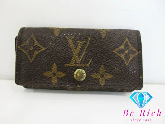 ルイ ヴィトン LOUIS VUITTON 4連 キーケース モノグラム ミュルティクレ 4 M69517 PVC レザー LV ロゴ キーホルダー アクセサリー 小物 【中古】【送料無料】 bc1988