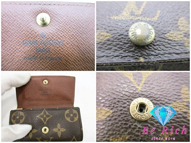 ルイ ヴィトン LOUIS VUITTON 4連 キーケース モノグラム ミュルティクレ 4 M69517 PVC レザー LV ロゴ キーホルダー アクセサリー 小物 【中古】【送料無料】 bc1988