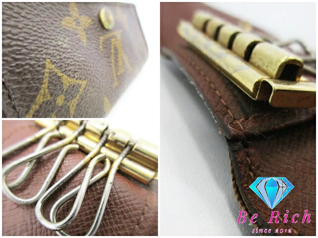 ルイ ヴィトン LOUIS VUITTON 4連 キーケース モノグラム ミュルティクレ 4 M69517 PVC レザー LV ロゴ キーホルダー アクセサリー 小物 【中古】【送料無料】 bc1988