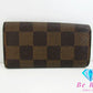 ルイ ヴィトン LOUIS VUITTON 4連 キーケース ダミエ ミュルティ クレ 4 N62631 エベヌ LV ロゴ キーホルダー アクセサリー 小物  【中古】【送料無料】 bc1992