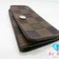 ルイ ヴィトン LOUIS VUITTON 4連 キーケース ダミエ ミュルティ クレ 4 N62631 エベヌ LV ロゴ キーホルダー アクセサリー 小物  【中古】【送料無料】 bc1992