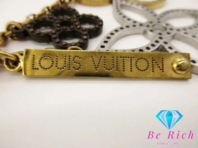 ルイ ヴィトン LOUIS VUITTON ビジュー サック タパージュ キーホルダー M65722 ゴールド シルバー キーリング チャーム ロゴ アクセサリー 小物 【中古】【送料無料】 bc2019