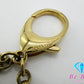 ルイ ヴィトン LOUIS VUITTON ビジュー サック タパージュ キーホルダー M65722 ゴールド シルバー キーリング チャーム ロゴ アクセサリー 小物 【中古】【送料無料】 bc2019