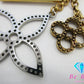 ルイ ヴィトン LOUIS VUITTON ビジュー サック タパージュ キーホルダー M65722 ゴールド シルバー キーリング チャーム ロゴ アクセサリー 小物 【中古】【送料無料】 bc2033