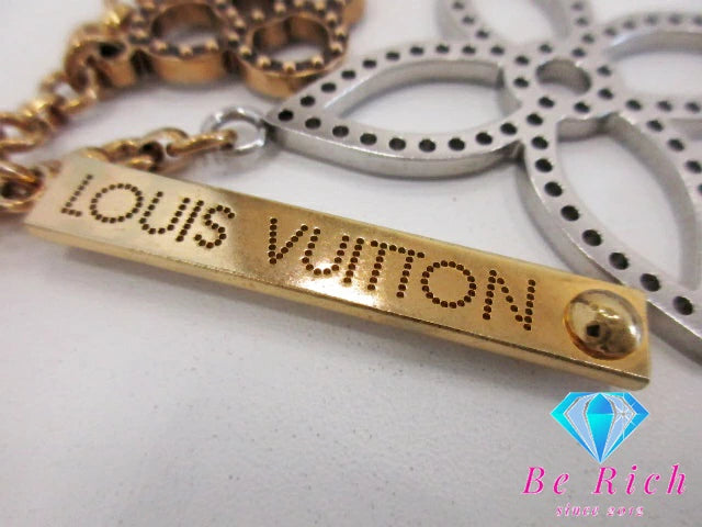ルイ ヴィトン LOUIS VUITTON ビジュー サック タパージュ キーホルダー M65722 ゴールド シルバー キーリング チャーム ロゴ アクセサリー 小物 【中古】【送料無料】 bc2033