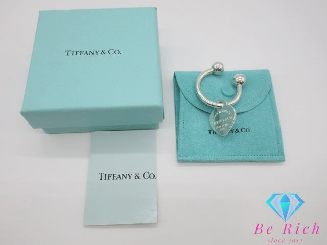 ティファニー TIFFANY & Co. リターン トゥ ハート タグ キーリング キーホルダー チャーム SV 925 シルバー ロゴ バッグ アクセサリー 小物 【中古】【送料無料】 bc2053