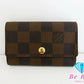 ルイ ヴィトン LOUIS VUITTON 6連 キーケース ダミエ ミュルティクレ 6 N62630 エベヌ ブラウン 茶 LV ロゴ キーホルダー アクセサリー 小物 【中古】【送料無料】 bc2081