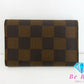 ルイ ヴィトン LOUIS VUITTON 6連 キーケース ダミエ ミュルティクレ 6 N62630 エベヌ ブラウン 茶 LV ロゴ キーホルダー アクセサリー 小物 【中古】【送料無料】 bc2081