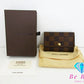 ルイ ヴィトン LOUIS VUITTON 6連 キーケース ダミエ ミュルティクレ 6 N62630 エベヌ ブラウン 茶 LV ロゴ キーホルダー アクセサリー 小物 【中古】【送料無料】 bc2081