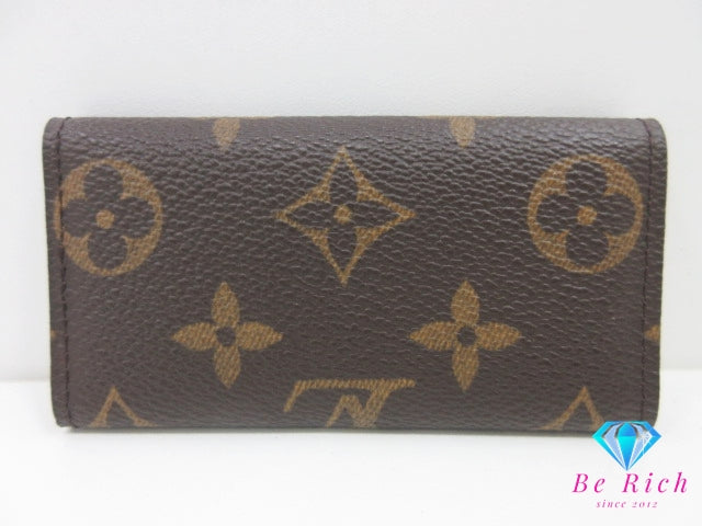 ルイ ヴィトン LOUIS VUITTON 4連 キーケース モノグラム ミュルティクレ 4 M62631 ブラウン 茶 PVC レザー LV ロゴ キーホルダー アクセサリー 小物 M69517   【中古】【送料無料】 bc2095