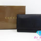グッチ GUCCI 6連 キーケース 04579 黒 ブラック レザー ロゴ キーホルダー アクセサリー 小物 【中古】【送料無料】 bc2127