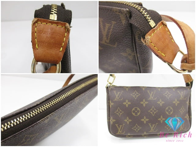 ルイ ヴィトン LOUIS VUITTON アクセサリーポーチ モノグラム ポシェット アクセソワール M51980 LV ロゴ【中古】【送料無料】bc2130