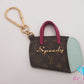 ルイ ヴィトン LOUIS VUITTON キーホルダー バッグ チャーム ポルトクレ BB スピーディ M66183 ゴールド LV ロゴ アクセサリー 小物  【中古】【送料無料】 bc2034