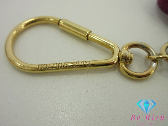 ルイ ヴィトン LOUIS VUITTON キーホルダー バッグ チャーム ポルトクレ BB スピーディ M66183 ゴールド LV ロゴ アクセサリー 小物  【中古】【送料無料】 bc2034