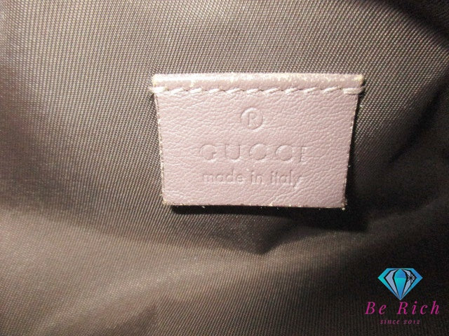 グッチ GUCCI ミニ ハンドバッグ 224093 GG シェリー カーキ ブラウン ベージュ 茶  アクセサリー ポーチ【中古】【送料無料】 bc2135