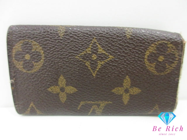 ルイ ヴィトン LOUIS VUITTON 4連 キーケース モノグラム ミュルティクレ 4 M62631 ブラウン 茶 PVC レザー LV ロゴ キーホルダー アクセサリー 小物 M69517   【中古】【送料無料】 bc2136