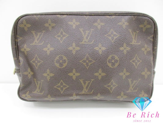 ルイ ヴィトン LOUIS VUITTON ポーチ モノグラム トゥルーストワレット 23 M47524 LV ロゴ セカンド クラッチ バッグ アクセサリー 化粧 コスメ 小物【中古】【送料無料】bc2152