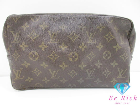 ルイ ヴィトン トゥルーストワレット 28 M47522 モノグラム 茶 ブラウン アクセサリー ポーチ 化粧 コスメ PVC LOUIS VUITTON 【中古】【送料無料】 bc2154