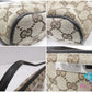 グッチ GUCCI ミニ ハンドバッグ 07198 GG カーキ ブラウン ベージュ 茶 キャンバス レザー ロゴ アクセサリー ポーチ 化粧 コスメ 小物【中古】【送料無料】 bc2155