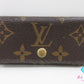 ルイ ヴィトン LOUIS VUITTON 4連 キーケース モノグラム ミュルティクレ 4 M62631 ブラウン 茶 PVC レザー LV ロゴ キーホルダー アクセサリー 小物 M69517   【中古】【送料無料】 bc2159