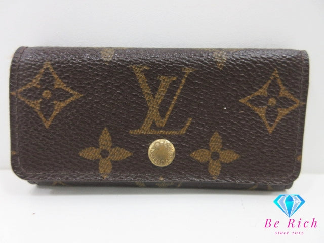 ルイ ヴィトン LOUIS VUITTON 4連 キーケース モノグラム ミュルティクレ 4 M62631 ブラウン 茶 PVC レザー LV ロゴ キーホルダー アクセサリー 小物 M69517   【中古】【送料無料】 bc2159