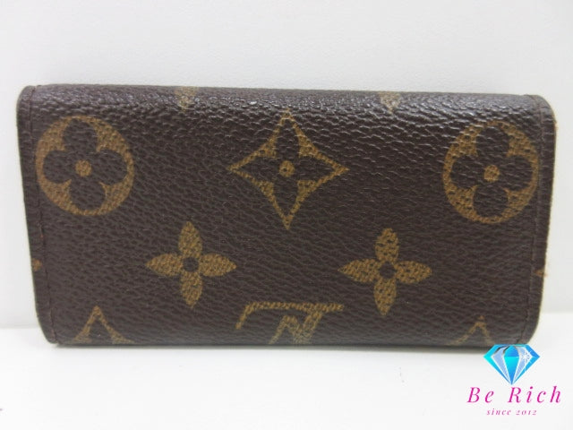 ルイ ヴィトン LOUIS VUITTON 4連 キーケース モノグラム ミュルティクレ 4 M62631 ブラウン 茶 PVC レザー LV ロゴ キーホルダー アクセサリー 小物 M69517   【中古】【送料無料】 bc2159