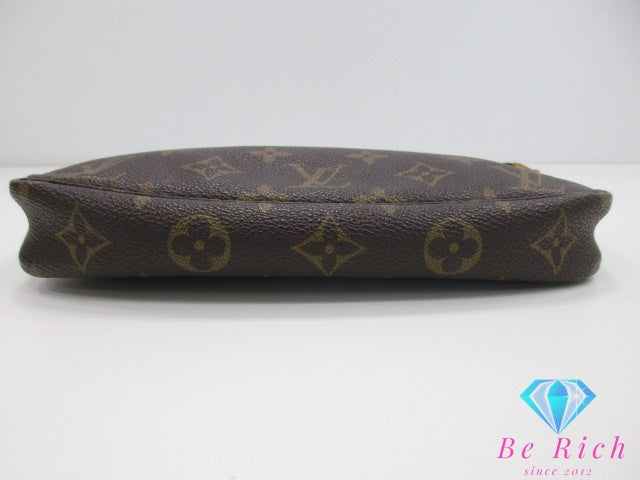 ルイ ヴィトン LOUIS VUITTON アクセサリーポーチ モノグラム ポシェット アクセソワール M51980 ブラウン 茶 PVC レザー LV ロゴ ハンドバッグ ショルダーバッグ 鞄 【中古】【送料無料】bc2162