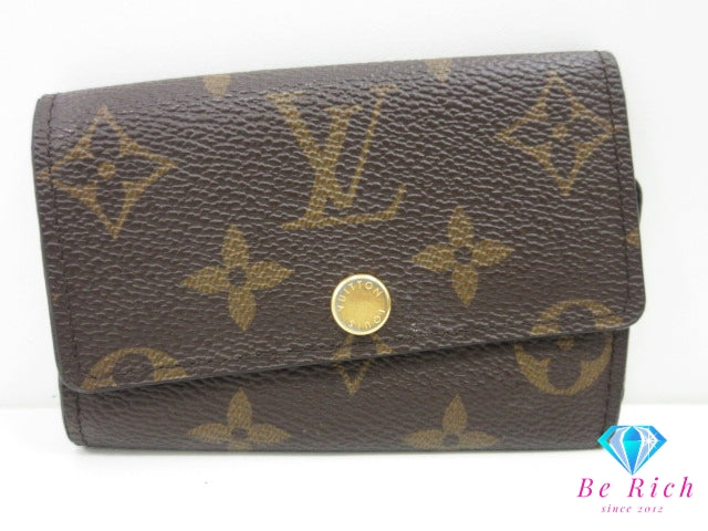 ルイ ヴィトン LOUIS VUITTON 6連 キーケース モノグラム ミュルティクレ 6 M62630 茶 ブラウン LV ロゴ キーホルダー アクセサリー 小物 【中古】【送料無料】 bc2171